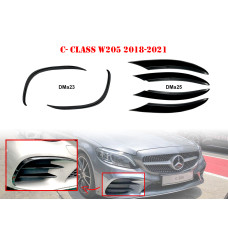 Два модела добавка за прпепдна броня за Mercedes AMG C W205 - DMa23 DMa25